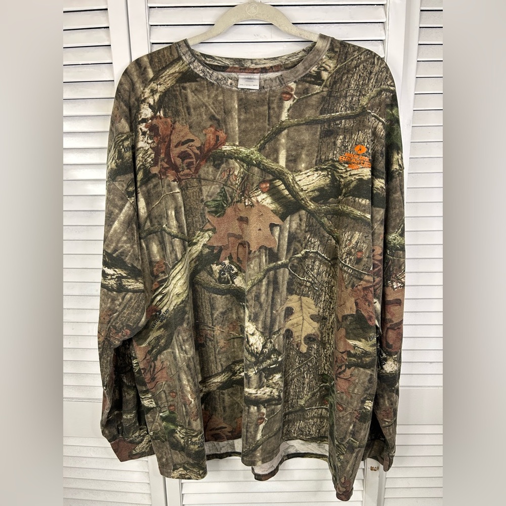 Mossy Oaks Camo Long Sleeve Shirt Size 3XL